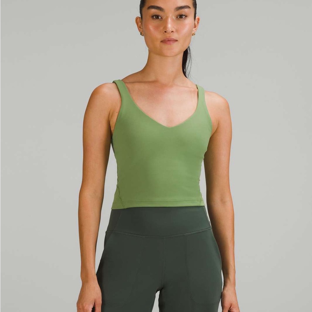 lululemon athletica Green align Tank Top size 4